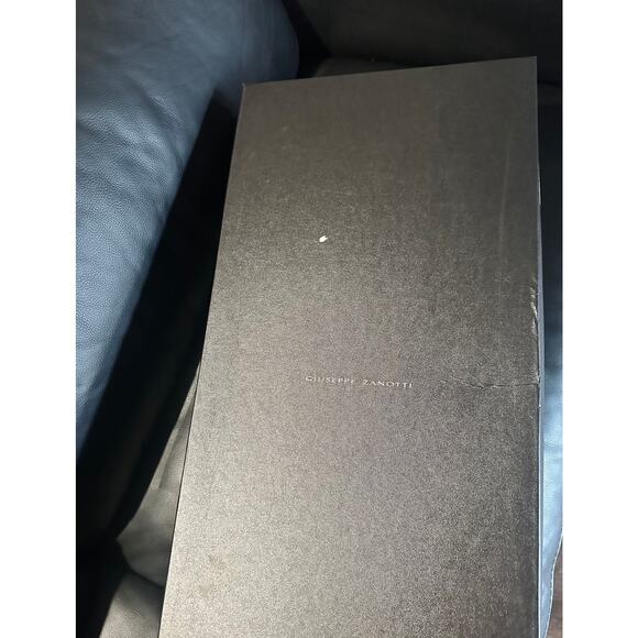 NEW Giuseppe Zanotti Hattie Boots Calfhair Giraffe Print Over the Knee Boot 37.5 - Picture 9 of 10